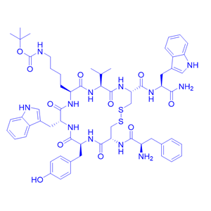 生长抑素类似物多肽,RC-160 [Lys(Boc)]