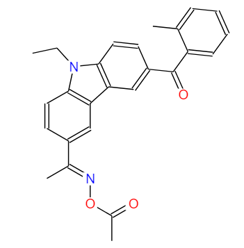 光引发剂OXE-02,[1-[9-ethyl-6-(2-methylbenzoyl)carbazol-3-yl]ethylideneamino] acetate