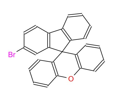 2-溴螺[9H-芴-9,9'-[9H]氧杂蒽],2-Bromospiro[9H-fluorene-9,9'-[9H]xanthene]