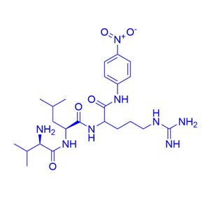D-缬氨酰-L-亮氨酰-N-(4-硝基苯基)-L-精氨酰胺单乙酸盐,H-D-Val-Leu-Arg-pNA