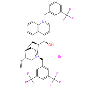 莱特莫韦PTC(催化剂）,Cinchonanium, 1-[[3,5-bis(trifluoromethyl)phenyl]methyl]-9-hydroxy-1