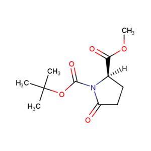 BOC-D-焦谷氨酸甲酯,(R)-N-BOC-5-METHOXYCARBONYL-2-PYRROLIDINONE