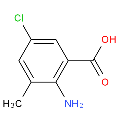 2-氨基-5-氯-3-甲基苯甲酸,2-Amino-5-chloro-3-methylbenzoic acid