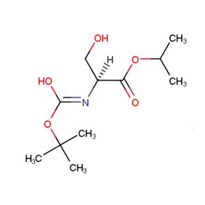 N-BOC-丝氨酸异丙酯,N-tert-butyl-L-serineisopropyl ester