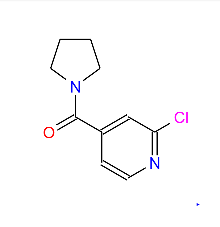 1-(2-氯-4-吡啶基羰基)吡咯烷,2-chloro-4-(pyrrolidin-1-ylcarbonyl)pyridine