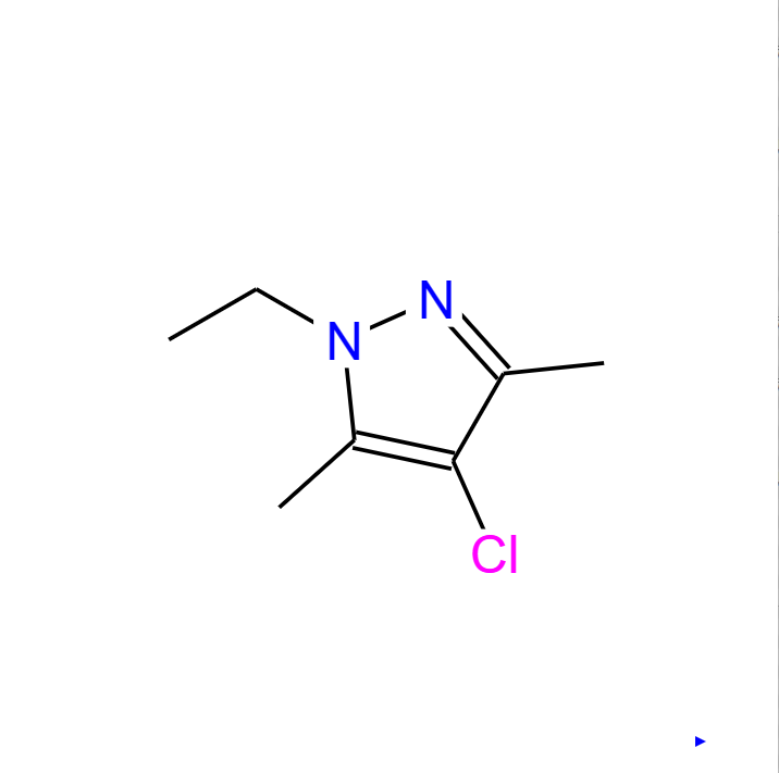 4-氯-1-乙基-3，5-二甲基吡唑,4-chloro-1-ethyl-3,5-dimethyl-1H-pyrazole