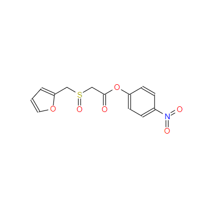 alpha-(2-呋喃甲基亚磺酰基)乙酸-(4-硝基苯酚)酯,4-Nitrophenyl 2-(furfurylsulfinyl)acetic acid