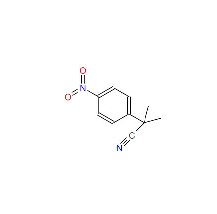 2-甲基-2-(4-硝基苯基)丙腈,2-methyl-2-(4-nitrophenyl)propanenitrile
