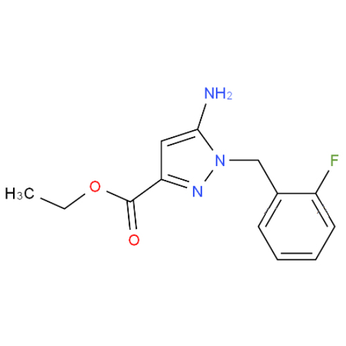 5-氨基-1-(2-氟苄基)-1H-吡唑-3-羧酸乙酯,ethyl 5-aMino-1-(2-fluorobenzyl)-1H-pyrazole-3-carboxylate