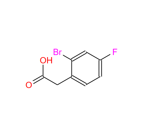 2-溴-4-氟苯乙酸,2-Bromo-4-fluorophenylacetic acid