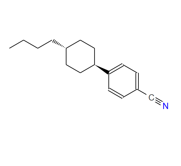 反-4-(4-丁基环己基)苯腈,TRANS-4-(4'-N-BUTYLCYCLOHEXYL)-BENZONITRILE