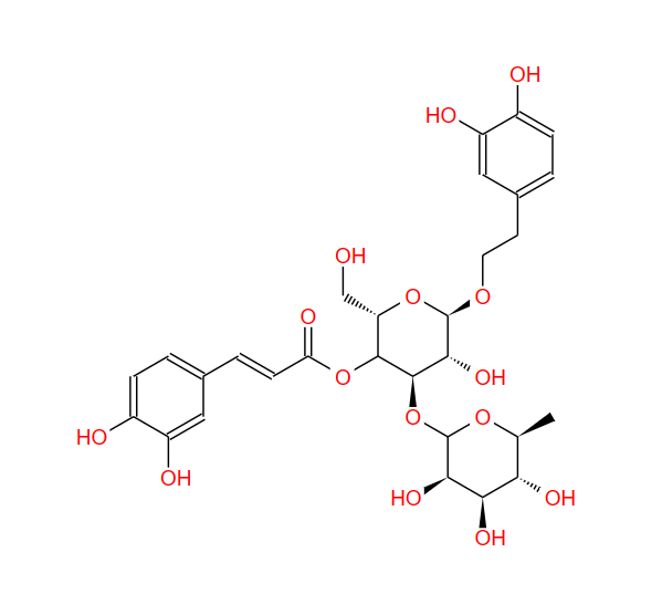 毛蕊花糖苷,Verbascoside
