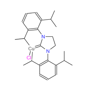 (1,3-雙(2,6-二異丙基苯基)咪唑啉-2-亞基)氯化銅(III) 915395-52-7