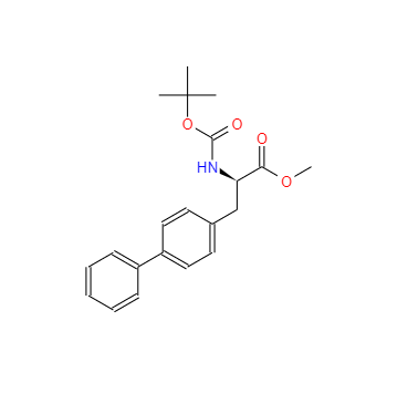 甲基-N-叔-丁基氧羰基-氨基-4,4'-联苯-R-丙氨酸,Methyl (2R)-3-(biphenyl-4-yl)-2-[(tert-butoxycarbonyl)amino]propanoate