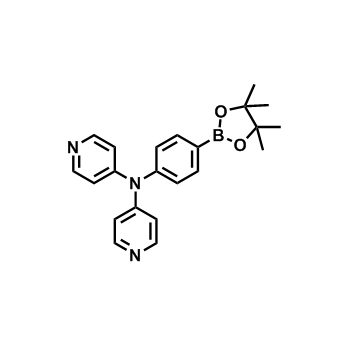 4-Pyridinamine, N-4-pyridinyl-N-[4-(4,4,5,5-tetramethyl-1,3,2-dioxaborolan-2-yl)phenyl]-,4-Pyridinamine, N-4-pyridinyl-N-[4-(4,4,5,5-tetramethyl-1,3,2-dioxaborolan-2-yl)phenyl]-
