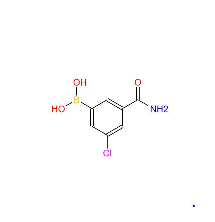 3-硼-5-氯苯甲酰胺,3-Carbamoyl-5-chlorophenylboronic acid