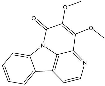苦木碱丁,Methylnigakinone