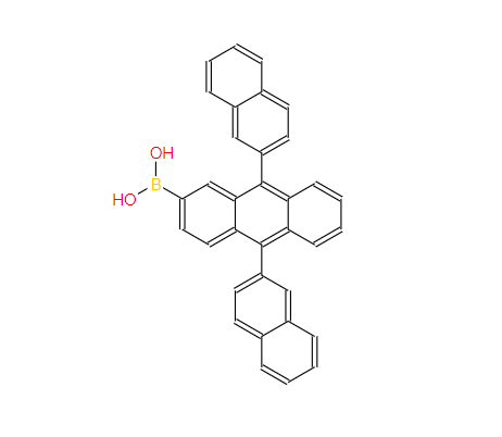 9,10-双(2-萘基)蒽-2-硼酸,9,10-Bis(2-naphthyl)anthracene-2-ylboronic acid