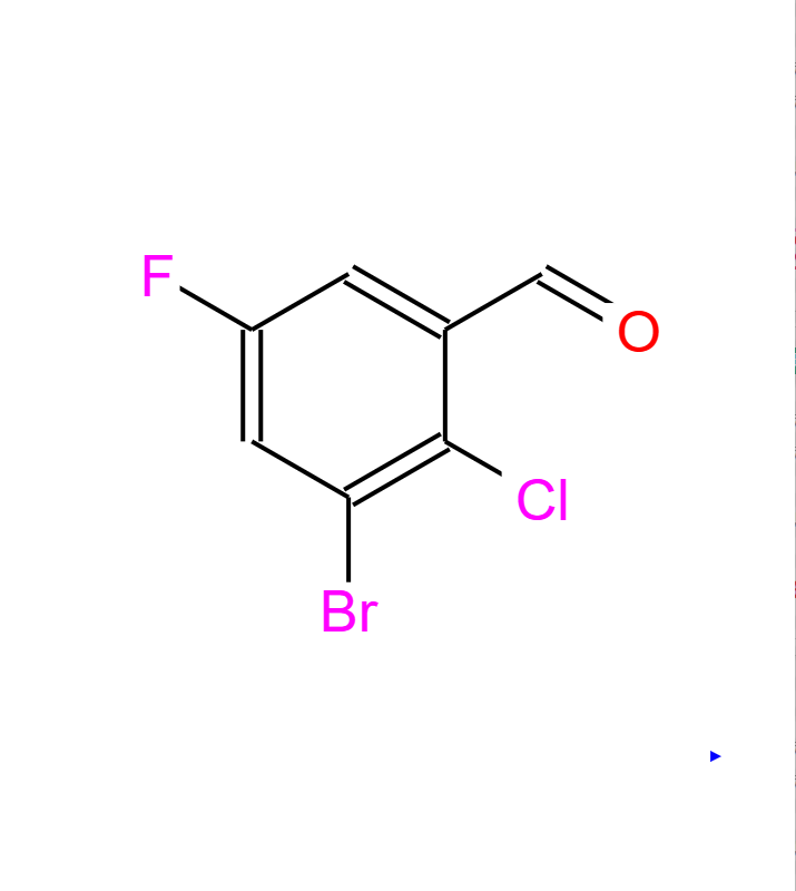 3-溴-2-氯-5-氟苯甲醛,3-Bromo-2-chloro-5-fluorobenzaldehyde