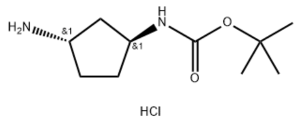 ((1S,3S)-3-氨基环戊基)氨基甲酸叔丁酯盐酸盐,Tert-butyl ((1S,3S)-3-aminocyclopentyl)carbamate hydrochloride