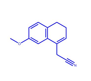 7-甲氧基-3,4-二氢-1-萘基乙腈,7-Methoxy-3,4-dihydro-1-naphthalenyl-acetonitrile