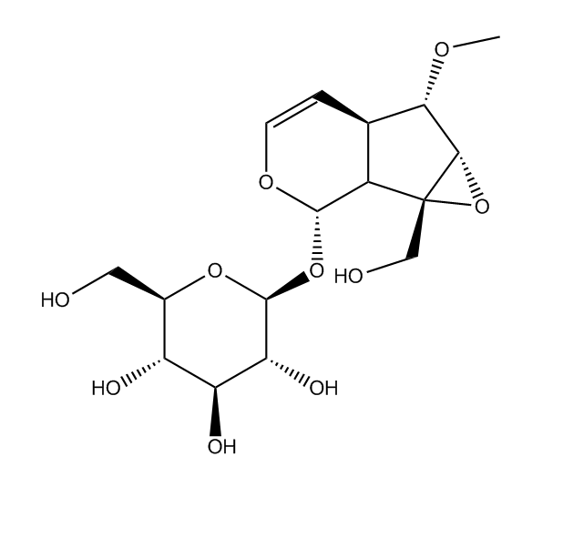 6-0-甲基梓醇,6-O-methylcatalpol