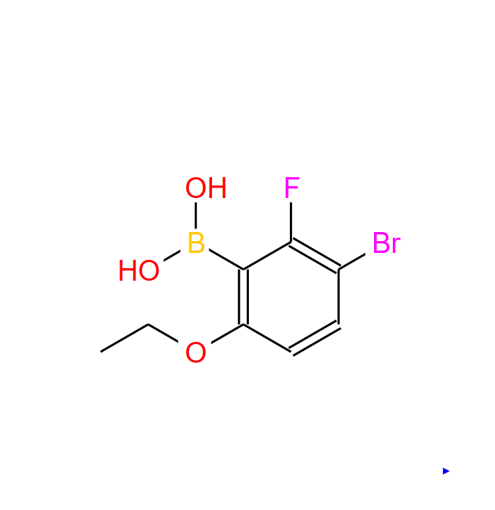 2-氟-3-溴-6-乙氧基苯硼酸,2-Fluoro-3-bromo-6-ethoxyphenylboronic acid