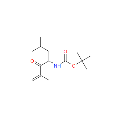 (S)-4-(叔丁氧羰基氨基)-2,6-二甲基-1-庚烯-3-酮,(S)-4-(tert-Butoxycarbonylamino)-2,6-dimethyl-1-hepten-3-one