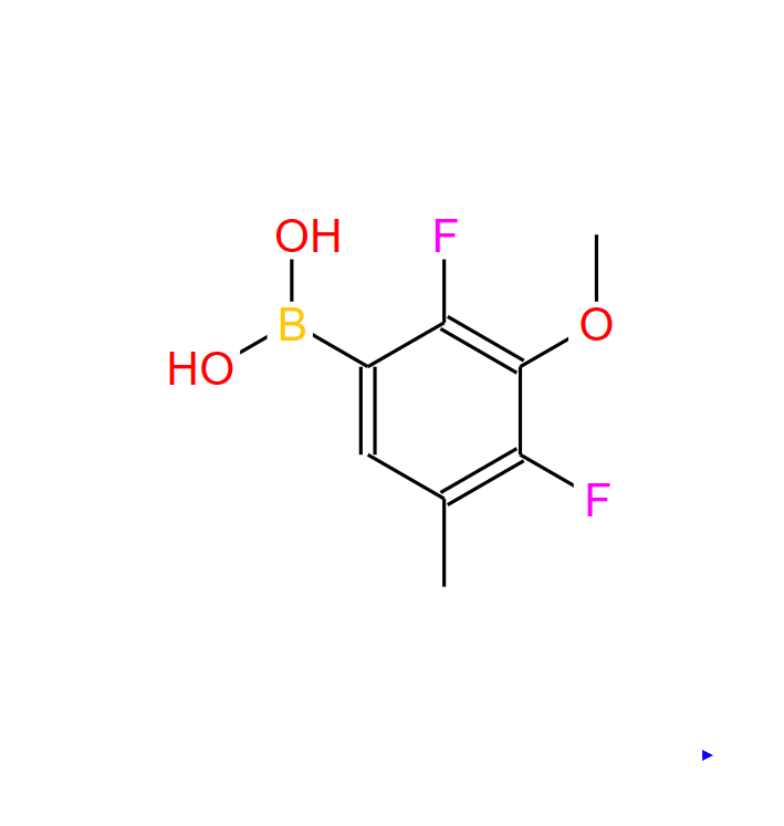 2，4-二氟-3-甲氧基-5-甲基苯硼酸,2,4-Difluoro-3-methoxy-5-methylphenylboronic acid