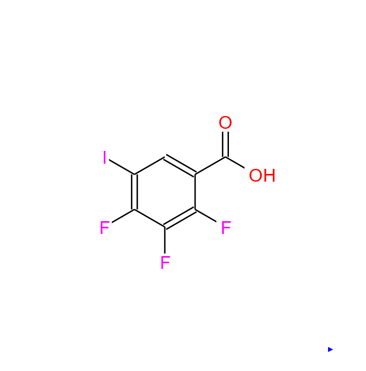 2,3,4-三氟-5-碘苯甲酸,5-Iodo-2,3,4-trifluorobenzoicacid