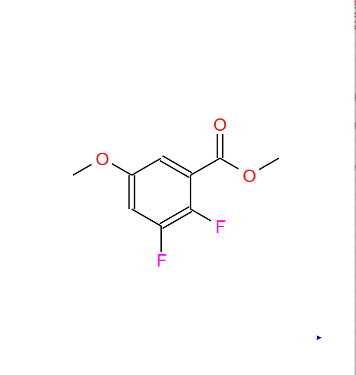 2，3-二氟-5-甲氧基苯甲酸,2,3-Difluoro-5-methoxy-benzoic acid