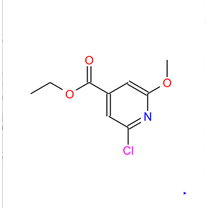 4-氯-2-甲氧基-6-吡啶羧酸乙酯,4-Pyridinecarboxylic acid, 2-chloro-6-Methoxy-, ethyl ester