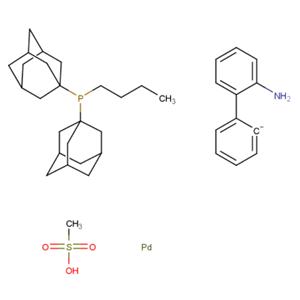 甲磺酸[正丁基二(1-金刚烷基)膦](2-氨基-1,1'-联苯-2-基)钯(II)