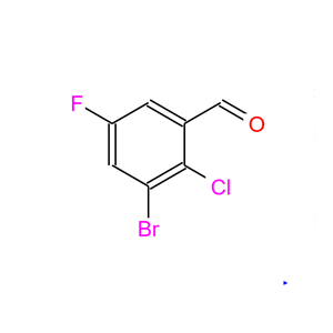 3-溴-2-氯-5-氟苯甲醛