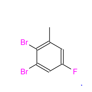 1,2-二溴-5-氟-3-甲基苯