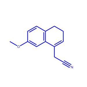 7-甲氧基-3,4-二氢-1-萘基乙腈,7-Methoxy-3,4-dihydro-1-naphthalenyl-acetonitrile