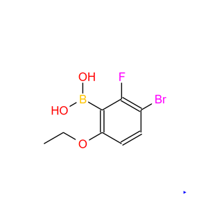 2-氟-3-溴-6-乙氧基苯硼酸