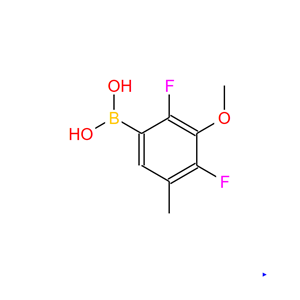 2，4-二氟-3-甲氧基-5-甲基苯硼酸,2,4-Difluoro-3-methoxy-5-methylphenylboronic acid