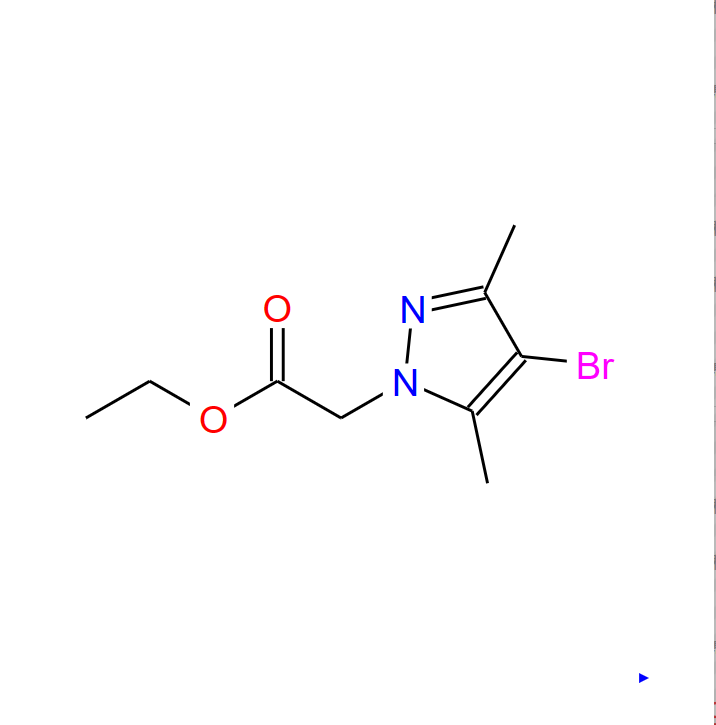 2-(4-溴-3,5-二甲基-1H-吡唑)乙酸乙酯,ETHYL 2-(4-BROMO-3,5-DIMETHYL-1H-PYRAZOL-1-YL)ACETATE