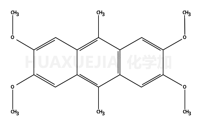 2,3,6,7-四甲氧基-9,10-二甲基蒽,2,3,6,7-tetramethoxy-9,10-dimethylanthracene
