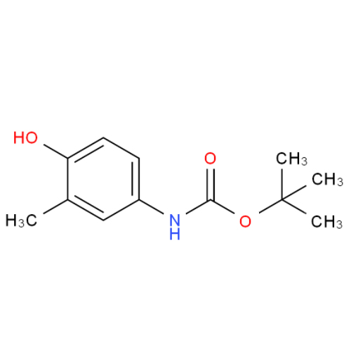 2-甲基-4-(BOC-氨基)苯酚,tert-butyl 4-hydroxy-3-methylphenylcarbamate