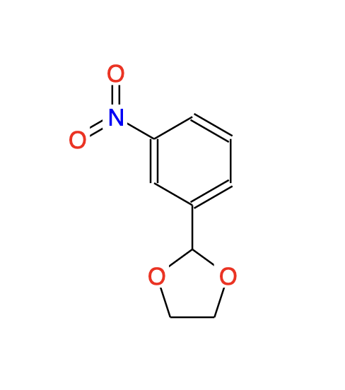 2-(3-硝基苯基)-1,3-二氧戊环,2-(3-Nitrophenyl)-1,3-dioxolane