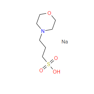 3-(N-嗎啉)丙磺酸半鈉鹽,3-(N-Morpholino)propanesulfonic acid hemisodium salt