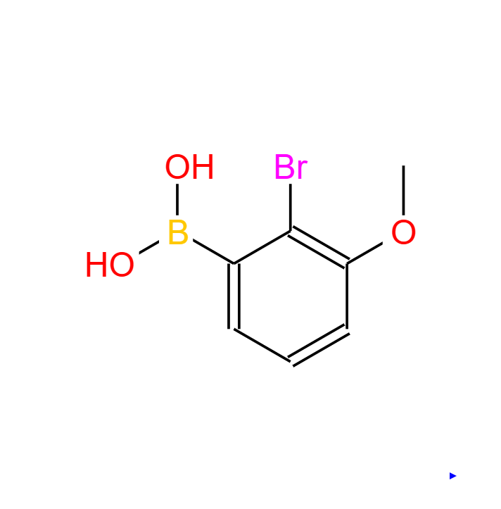 2-溴-3-甲氧基苯硼酸,(2-broMo-3-Methoxyphenyl)boronicacid