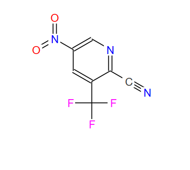 2-氰基-5-硝基-3-(三氟甲基)吡啶,5-Nitro-3-trifluoroMethylpyridine-2-carbonitrile