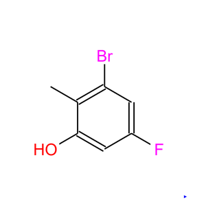 3-溴-5-氟-2-甲基苯酚