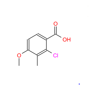 2-氯-4-甲氧基-3-甲基苯甲酸