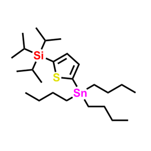 2-（三丁基锡基）-5-（三异丙基甲硅烷基）噻吩