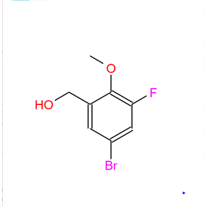(5-溴-3-氟-2-甲氧基苯基)甲醇,(5-Bromo-3-fluoro-2-methoxyphenyl)methanol