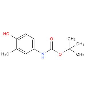 2-甲基-4-(BOC-氨基)苯酚,tert-butyl 4-hydroxy-3-methylphenylcarbamate